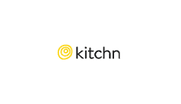 a logo for the kitchn magazine.