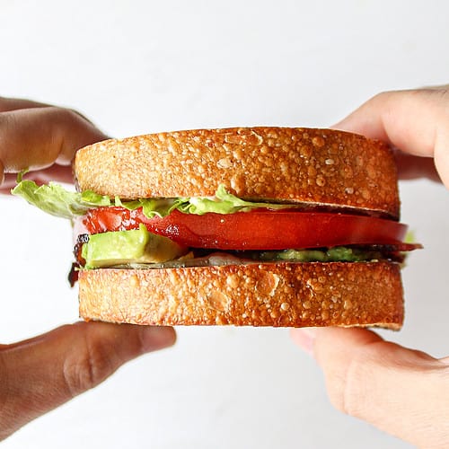 The Best Bacon Lettuce Tomato Avocado (BLAT) Sandwich Recipe Nomaste Hungry