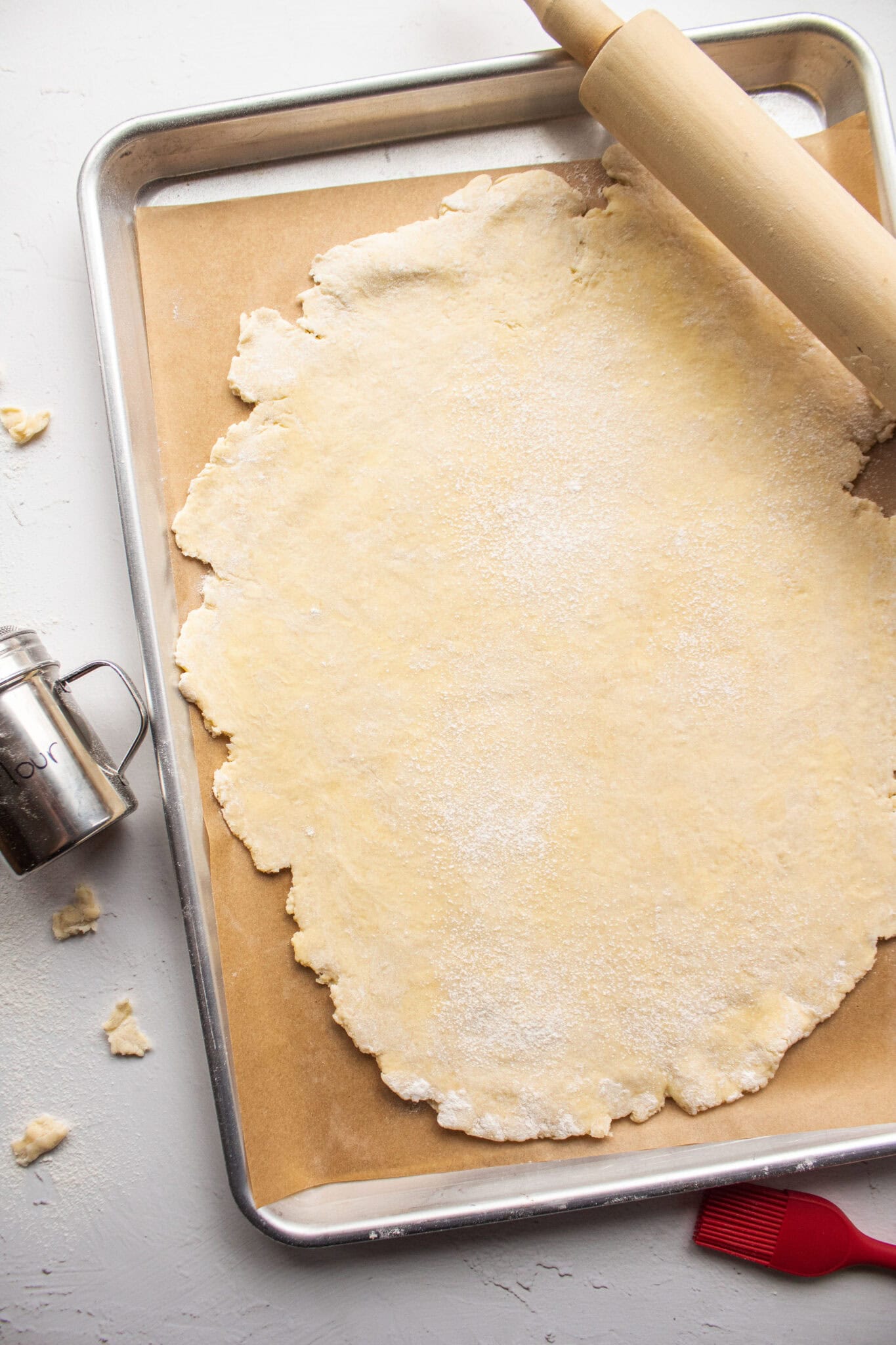Galette Pastry Dough Recipe - Nomaste Hungry