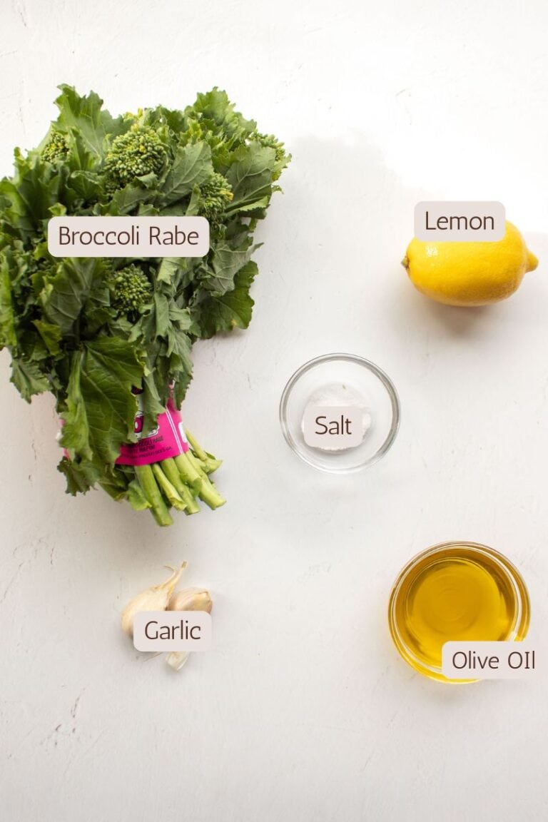 Sautéed Broccoli Rabe with Garlic and Lemon - Nomaste Hungry